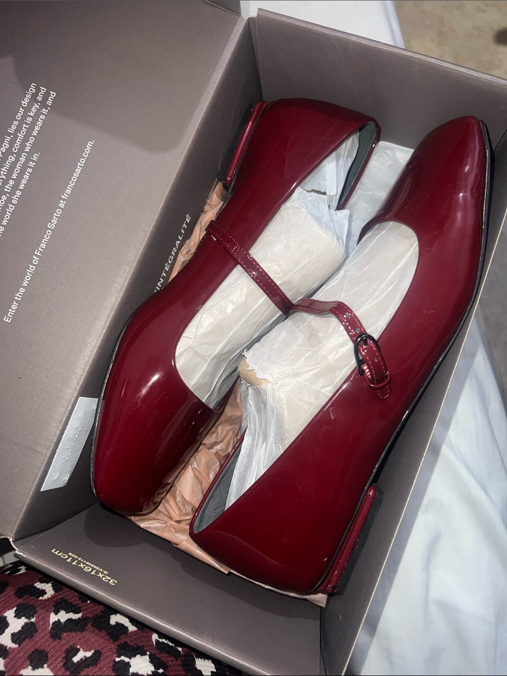 Franco Sarto Mary Jane Flats